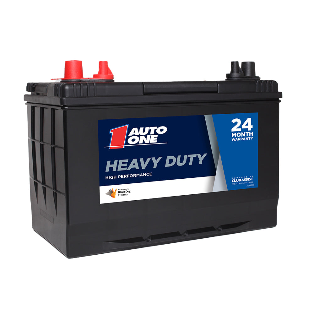Auto One 7601 Heavy Duty Maintenance-Free Marine 12V Battery (M27 Size, 720CCA, 160RC, 85Ah)