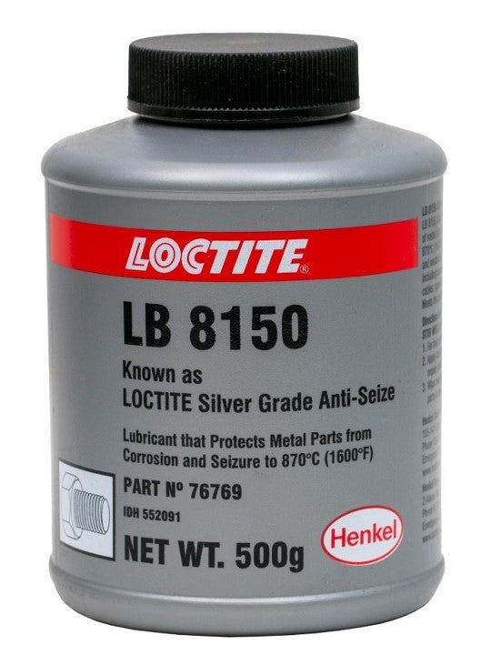 Loctite LB 8150 Silver Grade Anti-Seize - (Tub) 500G - 76769