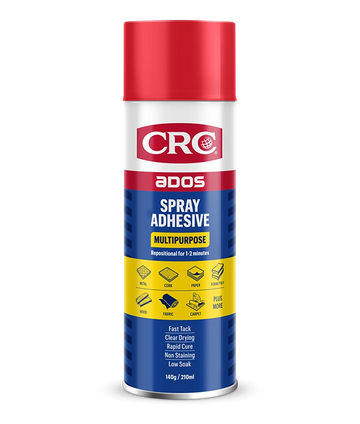 CRC Multi Purpose Spray Adhesive 210ml - 8015 (Pickup Only)