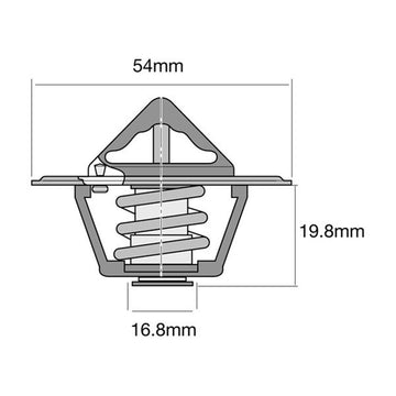 Tridon Thermostat (High Flow) - TT2023-180