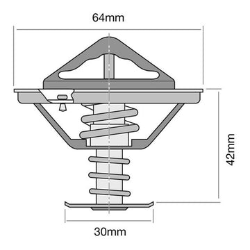 Tridon Thermostat (High Flow) - TT302-180
