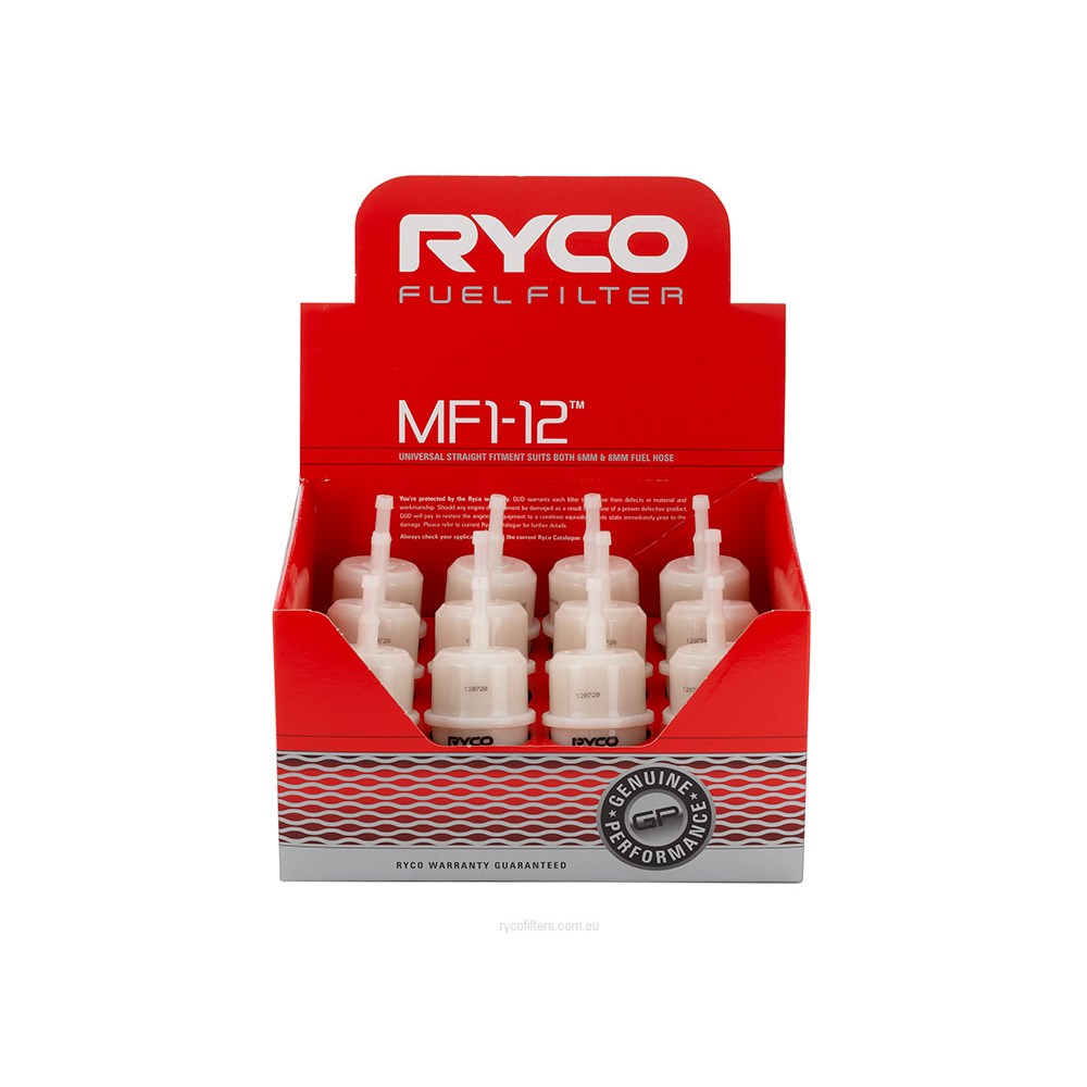 Ryco Fuel Filter  MF1-12