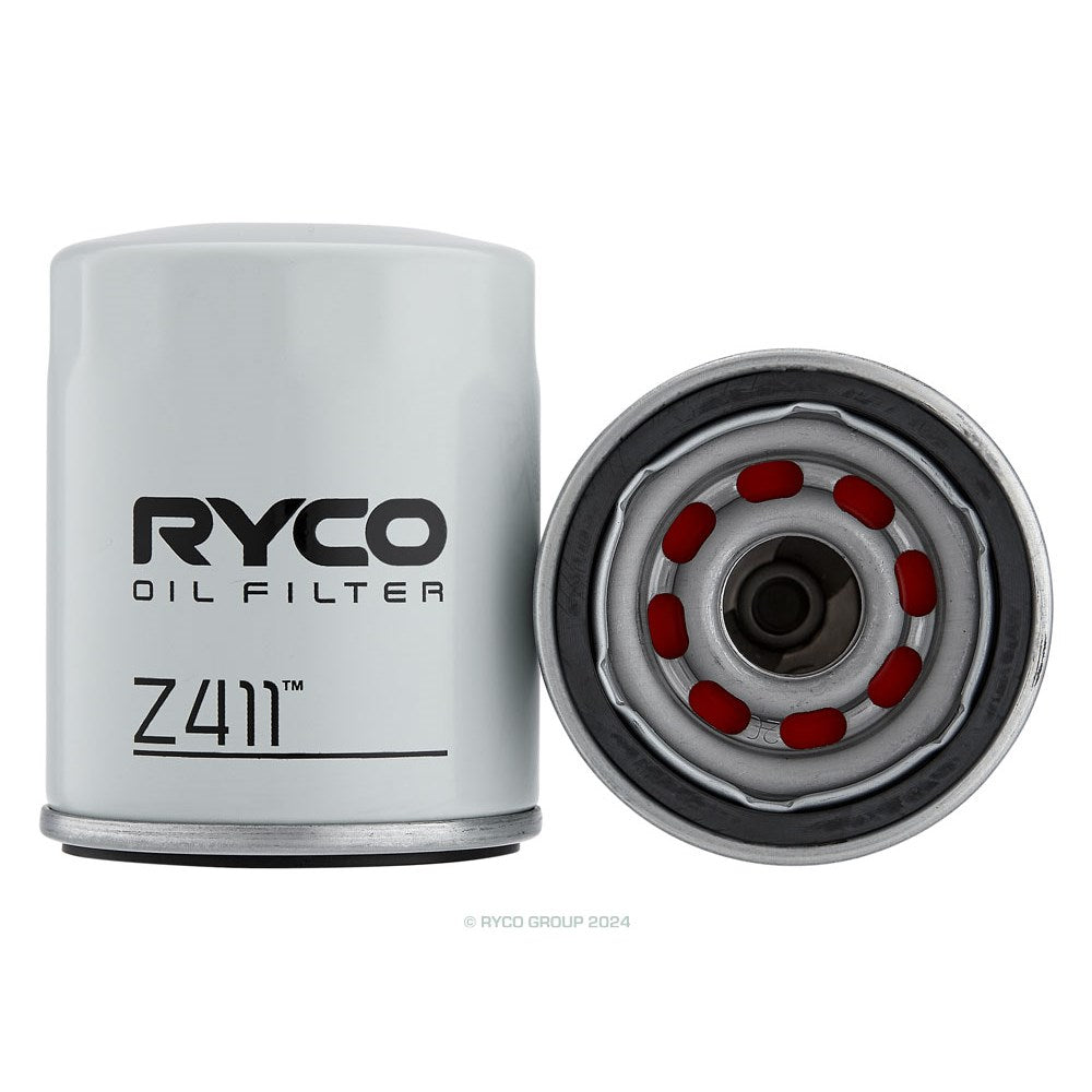 Ryco Oil Filter - Z411 (Single)