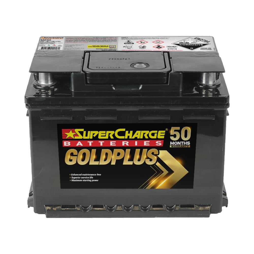 SuperCharge MF55 GoldPlus Maintenance-Free 12V Battery