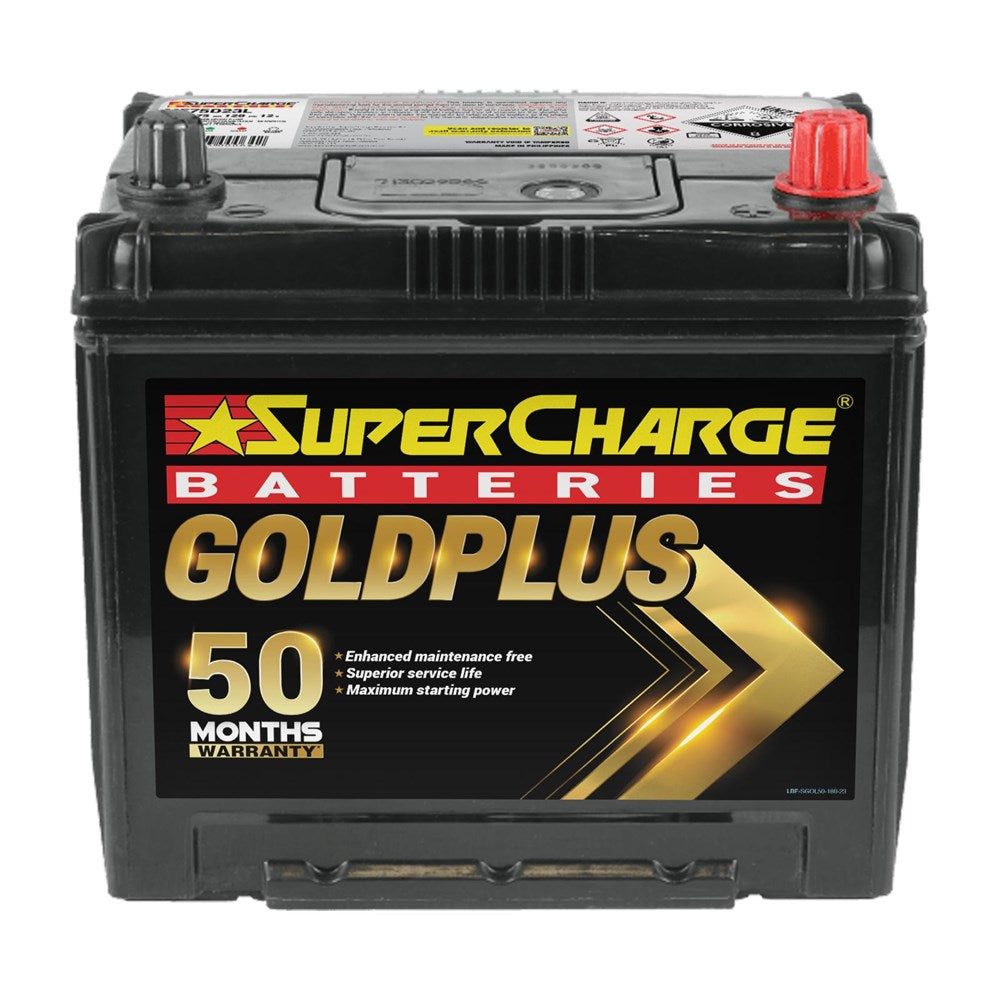 SuperCharge MF75D23L GoldPlus Maintenance-Free 12V Battery