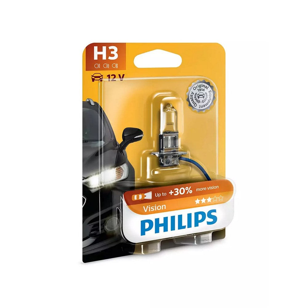 Philips 12336PRB1 Vision Line 12V H3 55W +30% Globe (Single)