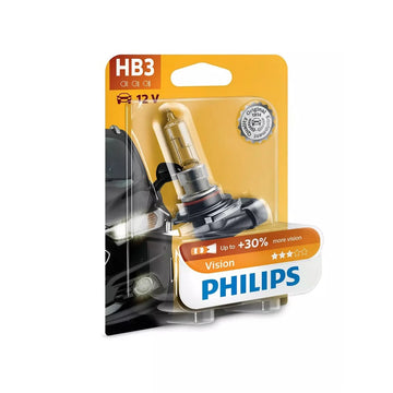 Philips 9005PRB1 Vision Line 12V HB3 65W +30% Globe (Single)