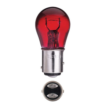 Narva 47387BL 12V 21/5W BAY15D Red Globes - Twin Pack