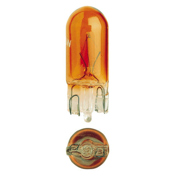 Narva 47510BL 12V 5W W2.1 X 9.5D WY5W Amber Wedge Globes - Twin Pack