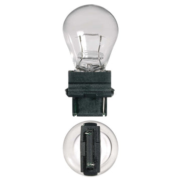 Narva 47555BL 12V 27W P27W W2.5 X 16D Clear Wedge Globes - Twin Pack