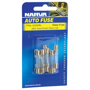 Narva Glass Fuse Assormtment - 52300BL
