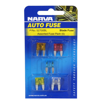 Narva Mini Blade Fuse Assortment - 52700BL