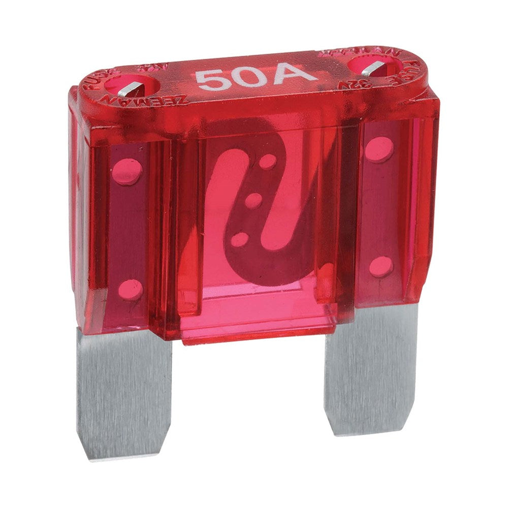 Narva 50 Amp Red Maxi BLade Fuse - - 52950BL