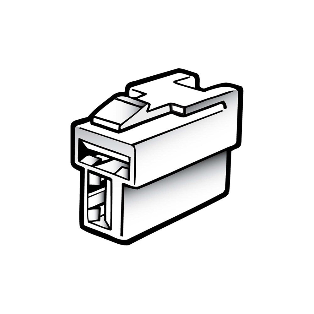 Narva 2 Way Male Quick Connector Housing (10 Pack) - 56252