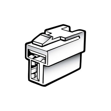 Narva 2 Way Male Quick Connector Housing (10 Pack) - 56252