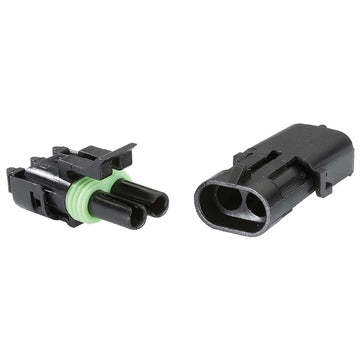 Narva 56472BL 2 Way Female Waterproof Connector Housing (2 Pack)
