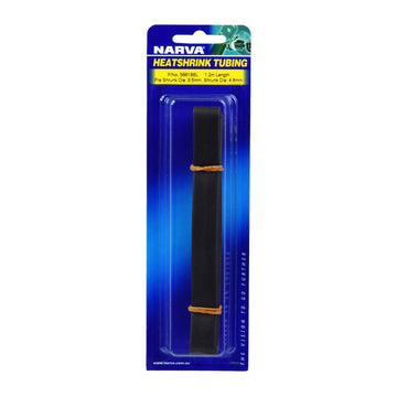 Narva 9.5mm Black Heatshrink (1.2M) - 56618BL