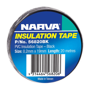 Narva 19mm PVC Insulation Tape (Black) - 56820Bk