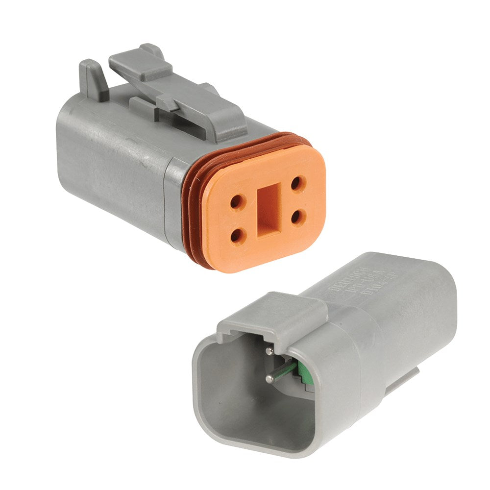 Narva 57424BL 4 Way Waterproof Deutsch Connector Housing Kit (2 Pack)