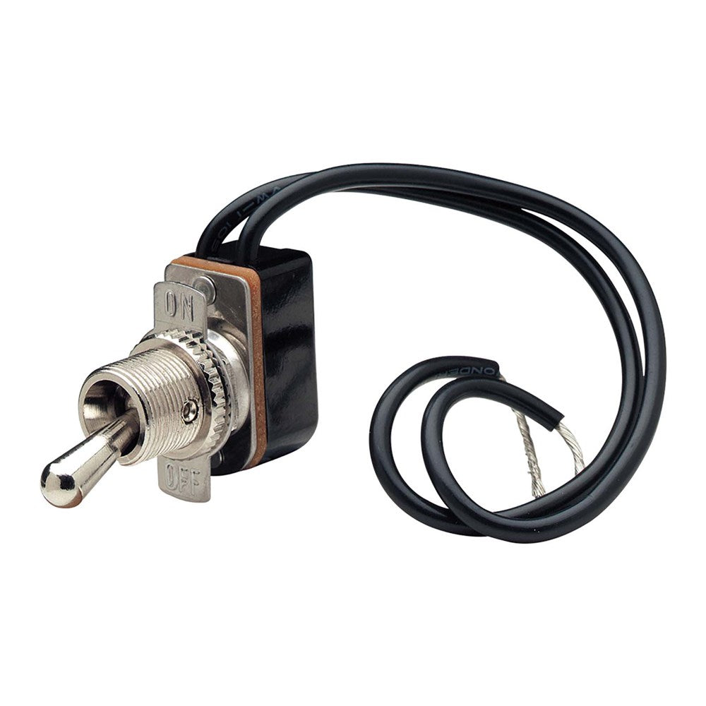 Narva Off/On Toggle Switch Pre-WiRed With Off/On Tab - 60054BL