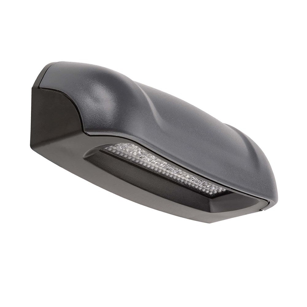 Narva 90862BL 10-30V Model 8 Led Licence Plate Lamp Charcoal/Black Housing and 0.5m Cable