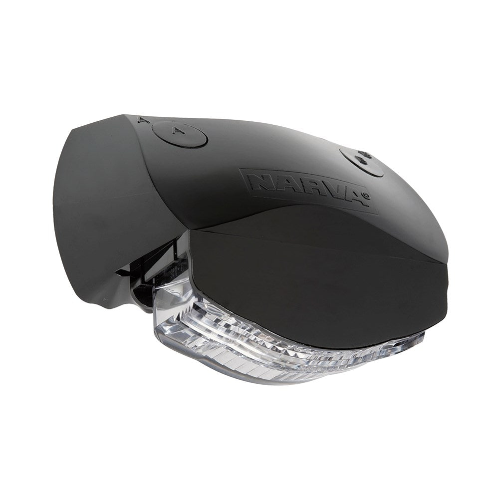 Narva 91666BL 9-33V Model 16 3 LED Licence Plate Lamp Black Housing and and 0.5m Cable