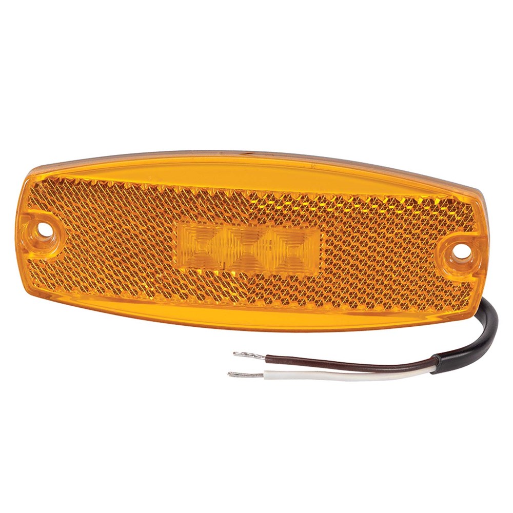 Narva 91700BL 9–33 Volt Model 17 L.E.D Side Marker Or External Cabin Marker Lamp (Amber)