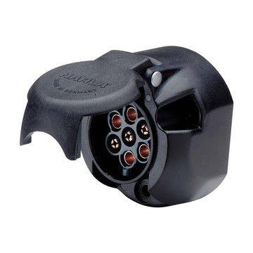Narva 5 Pin Large Round Plastic Socket -1 - 82053BL