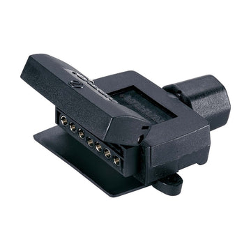 Narva 82074BL 12 Pin Flat Trailer Socket with Reed Switch for use with Normally Open Circuits