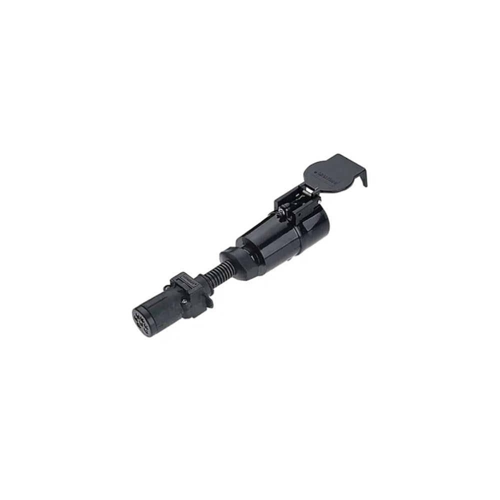 Narva 82280BL 6-Pin Small Round Socket on Car to 7-Pin Large Round Plug on Trailer Adaptor