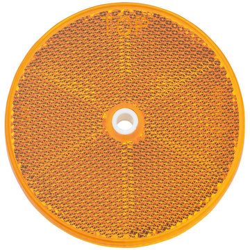 Narva Amber Retro Reflector With Fixing Bolt - 84021BL