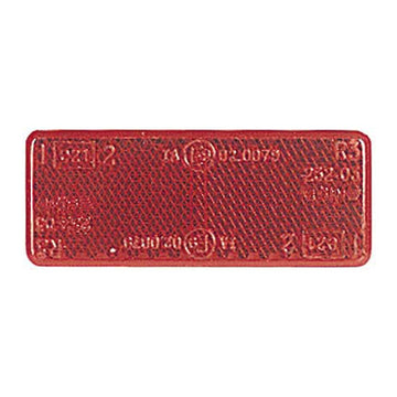 Narva Red Retro Reflector With Self Adhesive - 84037BL