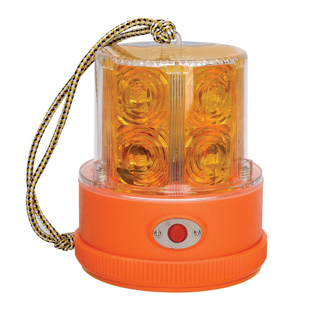 Narva 85320A Sentry L.E.D Portable Battery Powered Strobe (Amber) with Magnetic Base