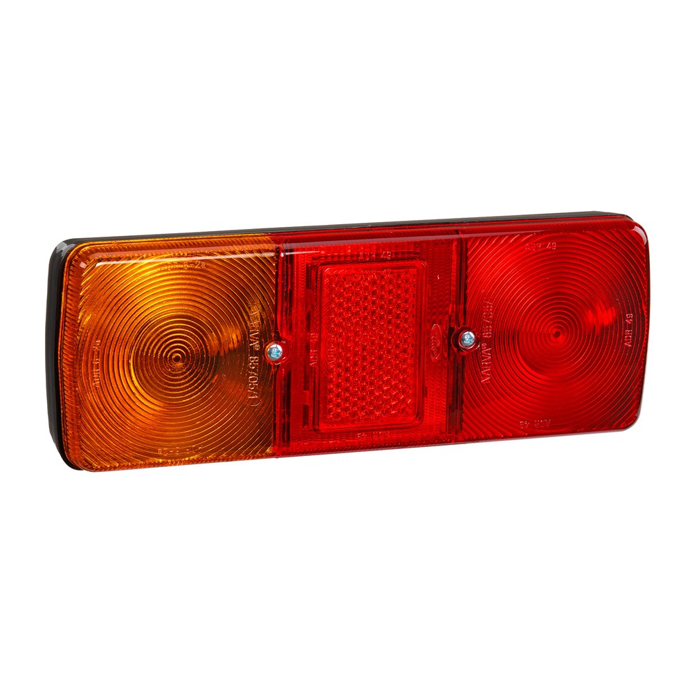 Narva 85700BL Rear Stop/Tail Direction Indicator Lamp with In-built Retro Reflector (Shallow Body)