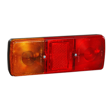 Narva 85700BL Rear Stop/Tail Direction Indicator Lamp with In-built Retro Reflector (Shallow Body)
