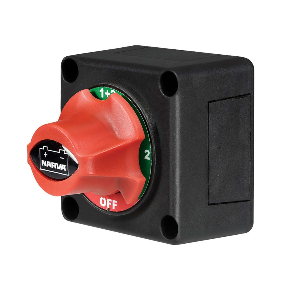 Narva 61084BL Battery Master Switch Rotary Style With 4 Positions