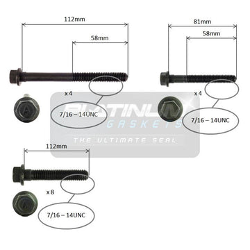 Platinum Cylinder Head Bolt Set - HBS0612