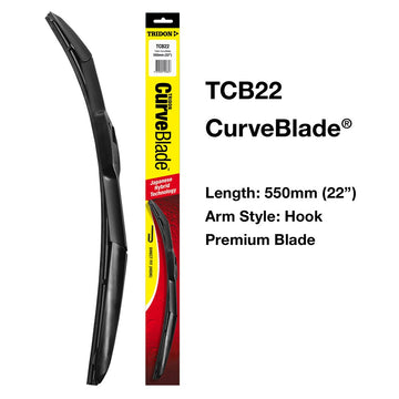 Tridon Curveblade - Hook 22In - TCB22