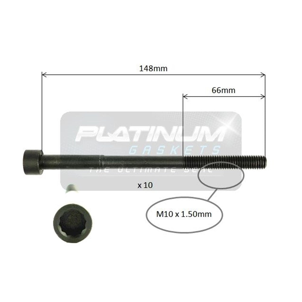 Platinum Cylinder Head Bolt - HBS0626