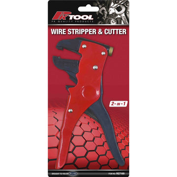 PKTool Wire Stripper & Cutter - 2-In-1 - RG7169