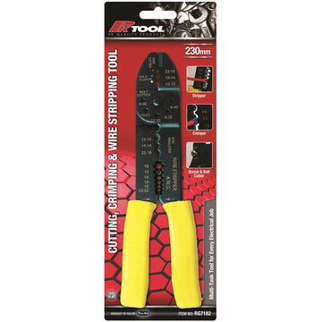 PKTool 4-Way Crimping Tool - 230Mm 9” - RG7182