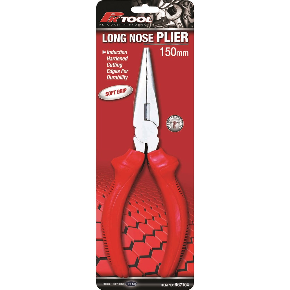 PKTool Long Nose Plier - 150Mm 6” - RG7104