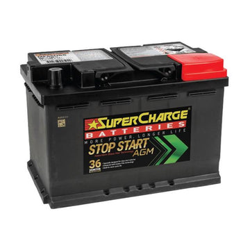 SuperCharge MF66HSS AGM Stop Start 12V Battery