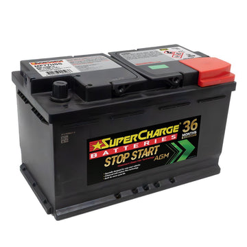 SuperCharge MF77HSS AGM Stop Start 12V Battery (Pickup Only)