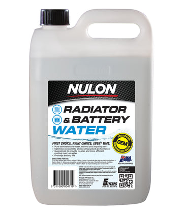 Nulon Demineralised Water for Radiators and Batteries - 5L - RCSW-5