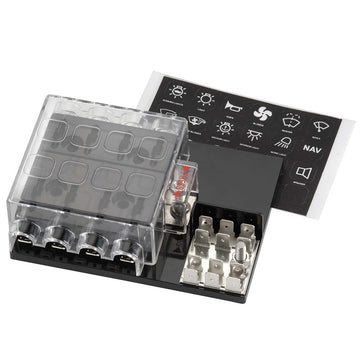 Narva 54442 8-Way Standard Ats Blade Fuse BLock