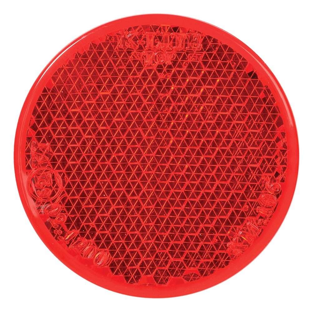 Narva 83992BL Red Retro Reflector With Self Adhesive
