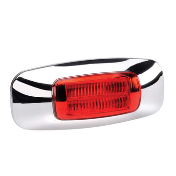 Narva 92414BL 9–33 Volt Model 24 LED Light Guide Rear End Outline Marker Lamp (Red)