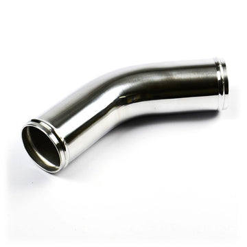 SAAS SAP7645P - 3 Inch (76mm) Diameter 45 Degree Angled Polished Aluminium Intercooler Pipe