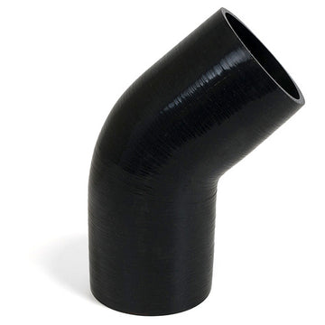SAAS SSH45102102 - 45 Degree Angle Silicone Hose 102mm x 102mm Black